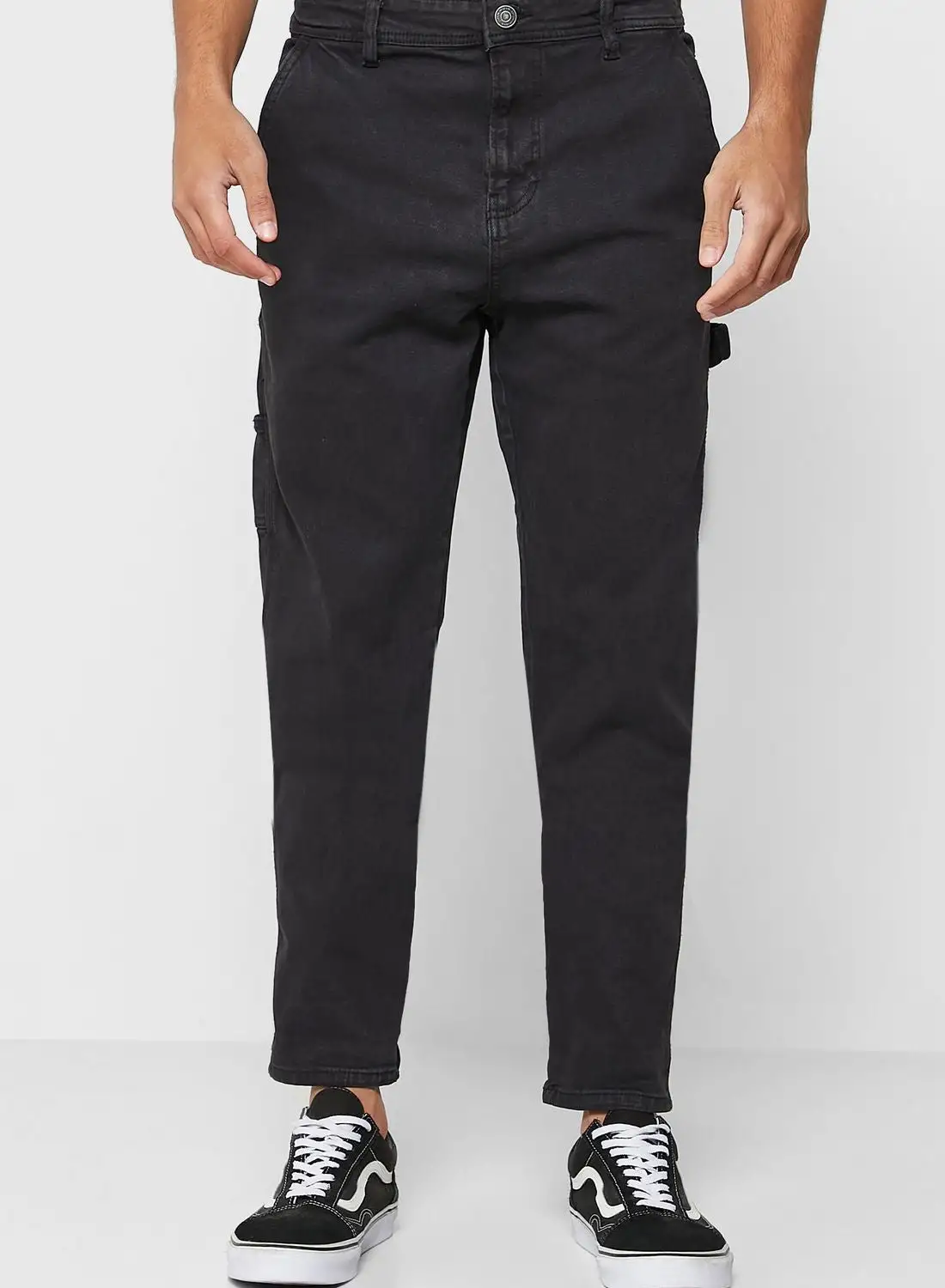 Cotton On Mid Wash Relaxed Fit Jeans