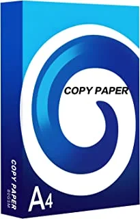 ECVV Office Multipurpose Paper A4 Letter Size 8 1/2 Inch X 11 Inch For Printer Copy Drawing Writing White Ream Of 500 Sheets 80 GRAM A4 Paper