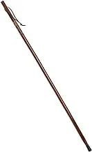 Al Rimaya Walking Stick with Compass On Top, 120 cm Size, Brown