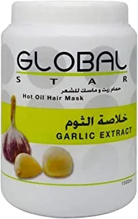 Global Star Garlic Extract Hot Oil Hair Mask 1.5 Liter