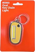 Lawazim Oval Key Chain Light | Keychains Flashlight Assorted Color Ultra Bright Flashlight Portable Key Chain Flash Light Torch Key Ring Powerful Keychain Lights for Outdoor Camping Activity