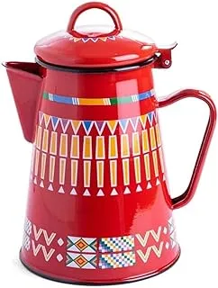 AL Rimaya Historical Pot, 2.4 Liter Capacity, Red