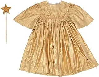 Meri Meri Angel Dress for Age 3-4, Gold