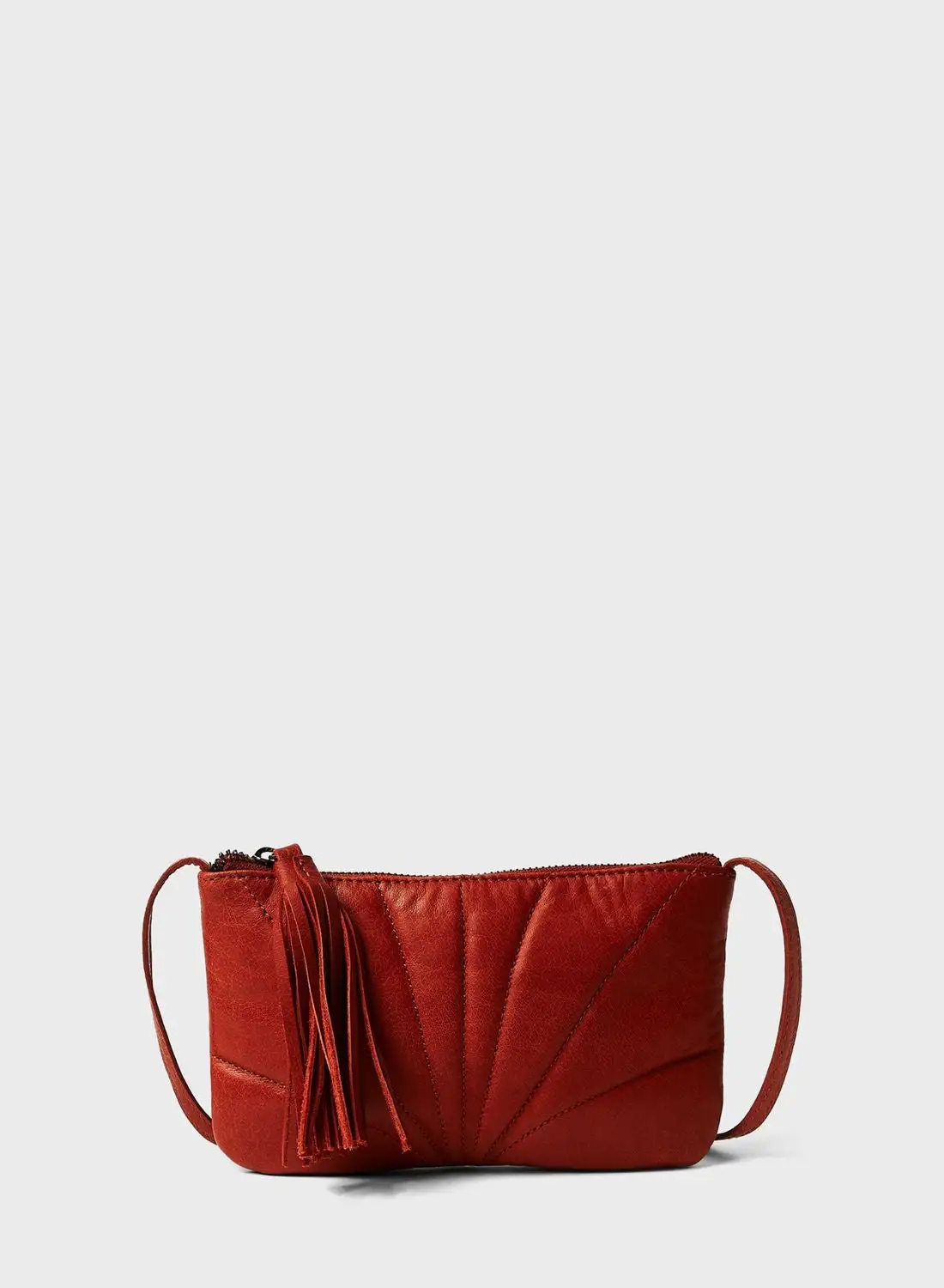 PIECES Leather Crossbody Bag