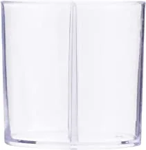 Hotpack Tall Oval Shaped Plastic Clear Dessert Cups 10Pieces