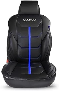 Sparco Universal Backrest Ferrara Seat Cushion Pvc, Blue, Sps414Bl