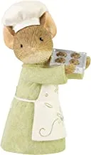 Enesco Tails with Heart Baker Mouse Holding Cookies Miniature Figurine, 2.13 Inch, Multicolor