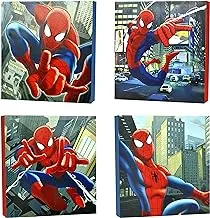 Marvel Spider-Man Canvas Wall Art (4-Piece)