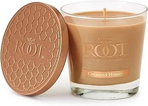 Root candles veriglass beeswax blend scented candle, small, creamed honey