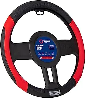 SPARCO Steering Wheel Cover C1113 BLACK/RED SPARCO UNIVERSAL CAR