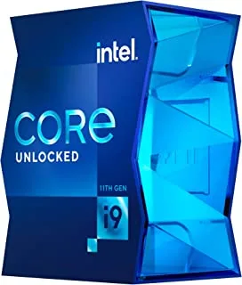 معالج سطح المكتب Intel Core i9-11900K ثماني النوى حتى 5.3 جيجاهرتز مفتوح LGA1200 (سلسلة Intel 500 ومجموعة شرائح Select 400 Series) 125 وات