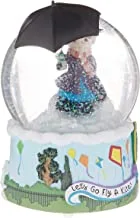 Precious Moments - Disney Mary Poppins Let's Go Fly a Kite Musical Snow Globe Waterball - Collectible Decor, Birthday Gift, Holiday Present, One Size