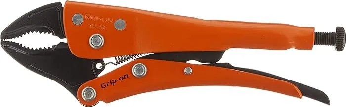 Grip-On 111-10 10-Inch Curved Jaw Locking Pliers