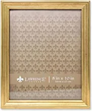Lawrence Frames 536280 Sutter Gold 8x10 Picture Frame
