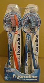 Fluorodine Active Deep Clean Tooth Brush, Medium