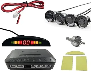 LED Car Parking Sensor for all cars Reverse Assistance Backup Radar Detector Monitor System with 4 sensors