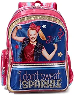 Nickelodeon Jojo Siwa Backpack with 3 Compartments and Side Pocket, 16-Inch Size
