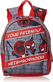 Marvel Spiderman Your Friendly Neighbourhood Backpack, 10-Inch Size - Multicolor