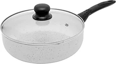 Trust Pro GR053 Non-Stick Fry Pan with Glass Lid, 26 cm Size