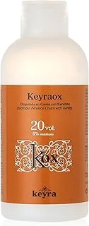 White Keyra KeyraOX 20 Volume 6% Hydrogen Cream Peroxide with Keratin 100 ml