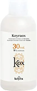 Keyra KeyraOX 30 فوليوم 9٪ كريم هيدروجين بيروكسيد مع كيراتين 100 مل
