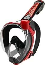 Cressi Duke Full Face Mask - Integral Mask Great Vision Snorkeling with Dry Tube