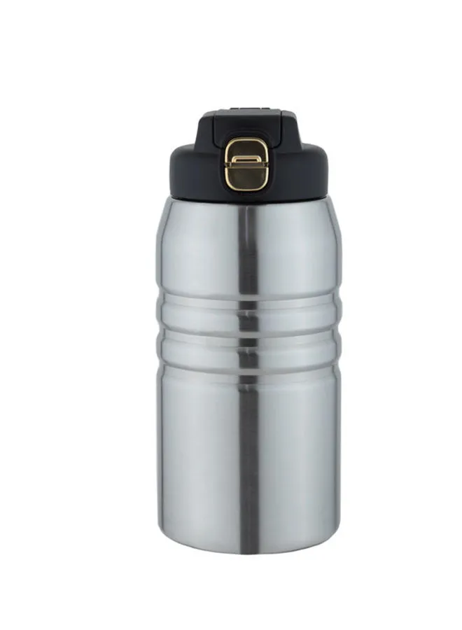 Alsaif Al Saif Coffee And Tea Vacuum Flask Set 0.8 Liter Black