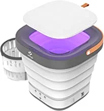 Moyu 0.8 kg Portable Mini Folding Clothes Automatic Washing Machine with Touch Control | Model No AE-MNXYJ-WT-TMM with 2 Years Warranty