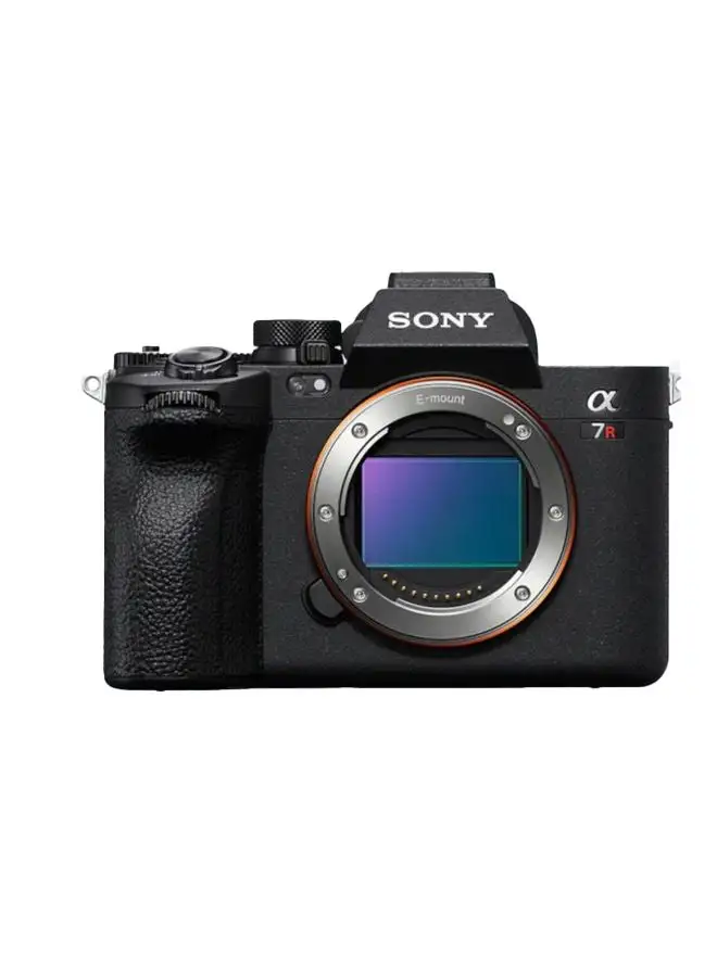 كاميرا سوني ألفا 7R V ذات عدسة قابلة للتبديل بدون مرآة مع مستشعر إكسمور آر سي إم أو إس 61.0 ميجابكسل بإضاءة خلفية كاملة