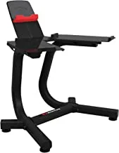 Bowflex Dumbbell stand with media rack