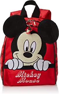 Disney Mickey Mouse Hey Mickey Backpack, 10-Inch Size- Multicolor