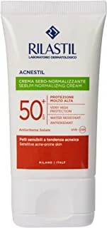Rilastil Acnestil كريم تطبيع البشرة بعامل وقاية من أشعة الشمس 50+ 40 مل