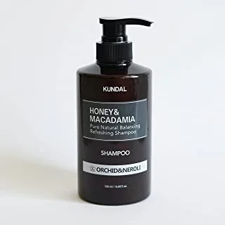 Kundal Honey & Macadamia Pure Natural Balancing Refreshing Shampoo Orchid & Neroli, 500ml