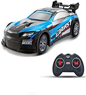 R/C Car W/Light&Music Car (4ch) Rechargable -Blue (Battery Not Included)10-2286179B