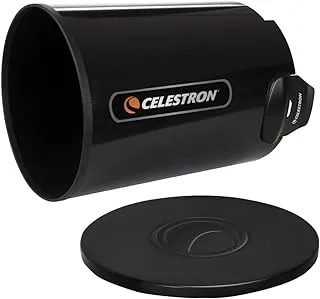 Celestron - درع تلسكوب من الألومنيوم مع غطاء غطاء - يناسب تلسكوبات Schmidt Cassegrain و EdgeHD و RASA مقاس 8 بوصات
