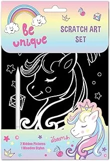 Unicorn Scratch Art Set For Kids