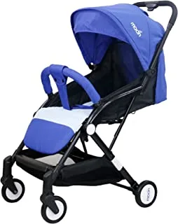 MOON Travel-Lite Stroller/Compact fold/Travel Cabin (suitable for Air travel) Stroller/Pram/Push Chair suitable for newborn/infant/babies/kids (From birth to 3 Years)(0-18kg)- Royal blue