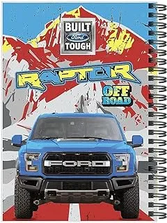 FORD TRUCK A5 Spiral Notebook Journal, Wirebound Ruled Sketch Book Notepad Diary Memo Planner for School 60 Sheets PP, no UV