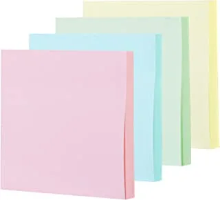 Sticky Notes One Piece, Assorted Color - 100 Sheets