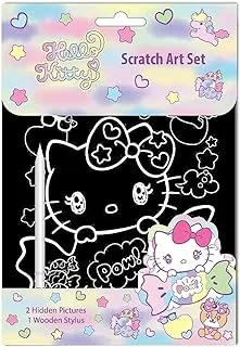 HELLO KITTY Scratch Art Set For Kids