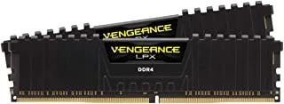 Corsair Vengeance LPX 64GB (2x32GB) DDR4 3600 (PC4-28800) C181.35V ذاكرة سطح المكتب - أسود