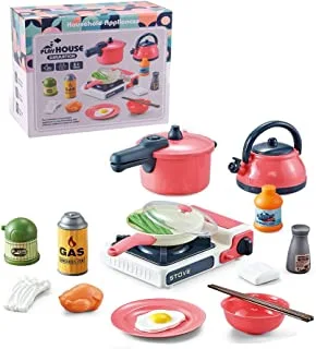 Kitchen Mini Play Set-Pink 18-2304492