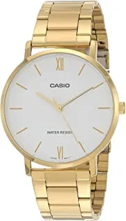 Casio Gold Stainless Steel Men's Watch MTP-VT01G-7BUDF