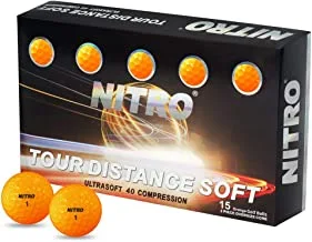 Nitro Tour Distance Soft 15 Pack - Orange