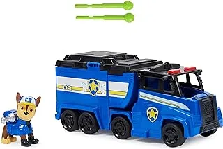 Paw Patrol, Big Truck Pups Chase Transforming Toy Truck with Collectible Action Figure, Kids’ Toys for Ages 3 and up