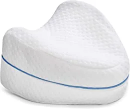 ECVV Legacy Leg & Knee Foam Support Pillow - Soothing Pain Relief for Sciatica, Back, Hips, Knees, Joints - As Seen on TV