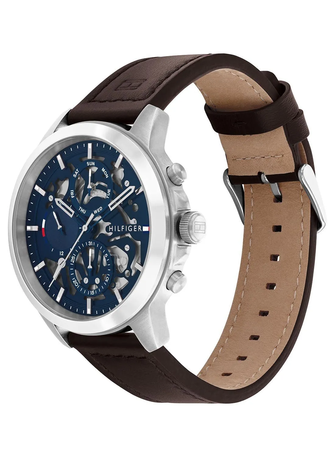 TOMMY HILFIGER Leather Analog Wrist Watch 1710476