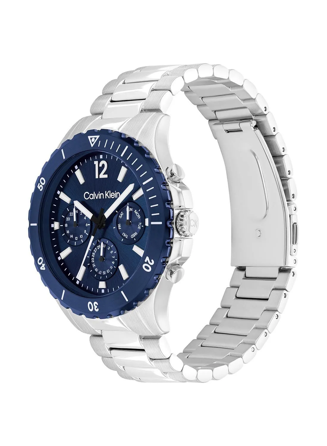 CALVIN KLEIN Analog Round Waterproof  Wrist Watch With Stainless Steel 25200115