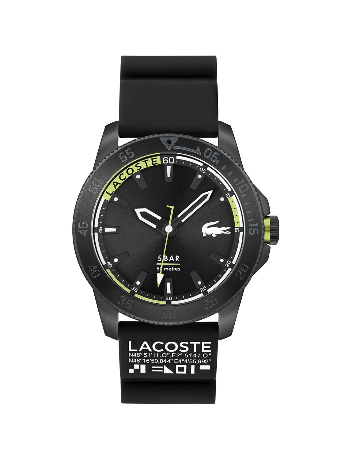 LACOSTE Silicone Analog Wrist Watch 2011203