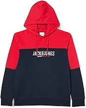 Jack & Jones Men's Dan Blocking Hood Sweatshirt